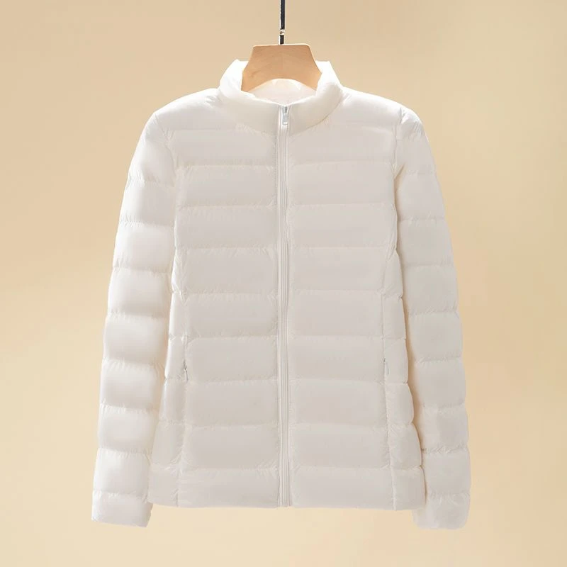 波司断码立领大码轻薄羽绒服女20233年新款内胆冬季长袖保暧轻便