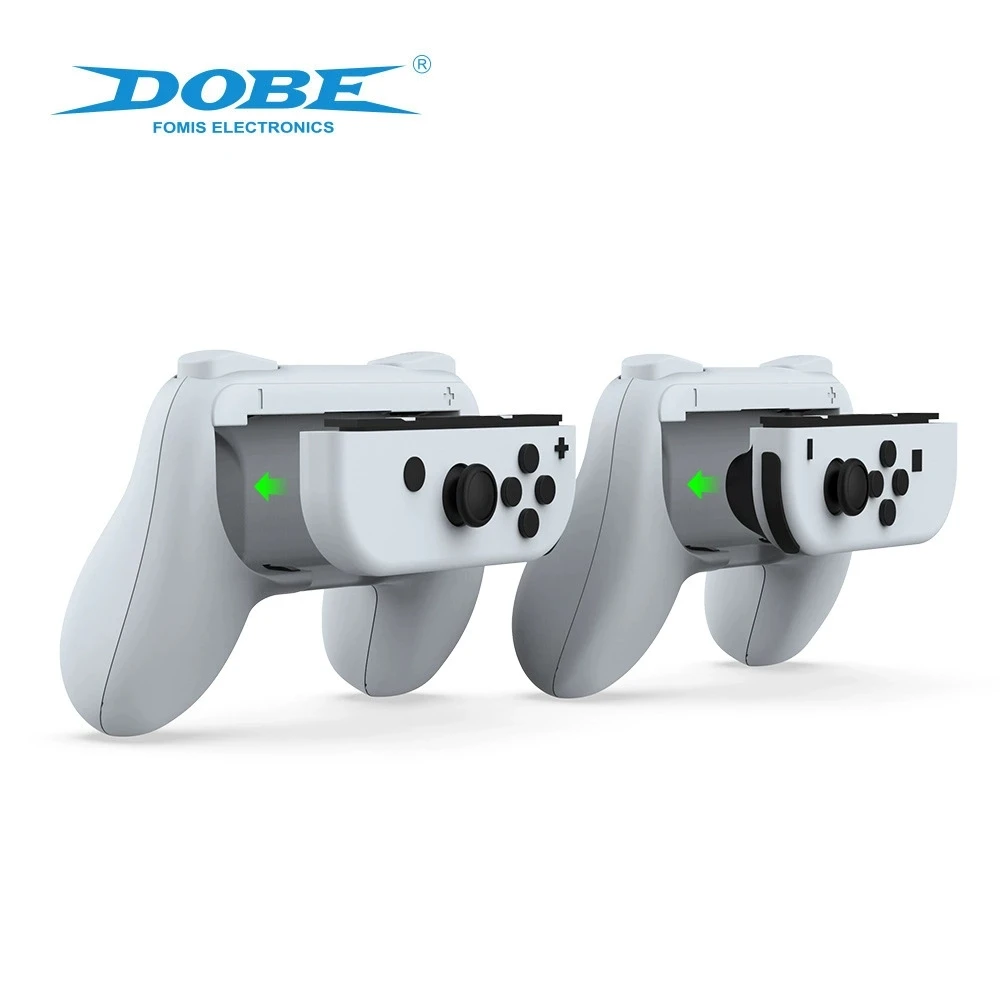 Switch通用joycon手柄握把Lite游戏配件OLED握把DOBE品牌升级版