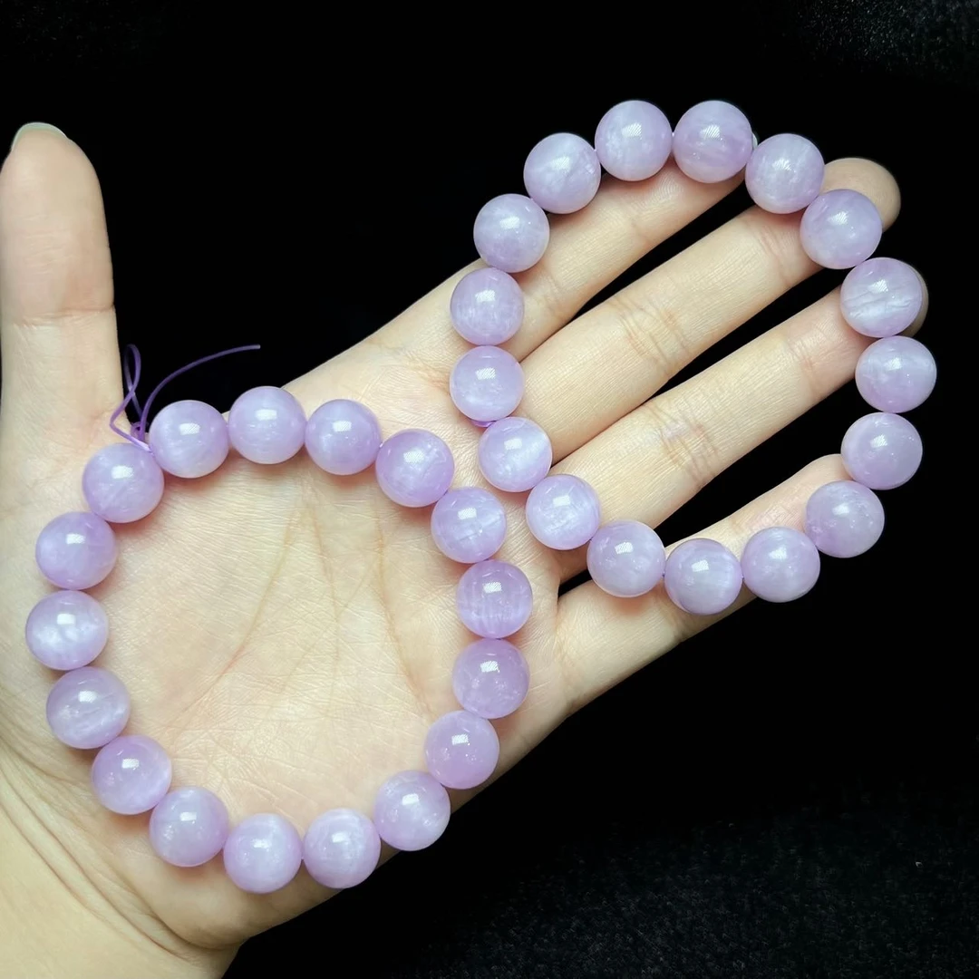 【小宝珠宝】25  T3018-紫锂辉单圈手串-多样性发一件-12mm