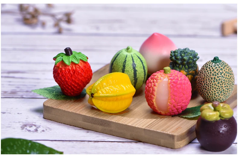 （25拆）仿真小水果萌粒摆件【对对碰玩法】