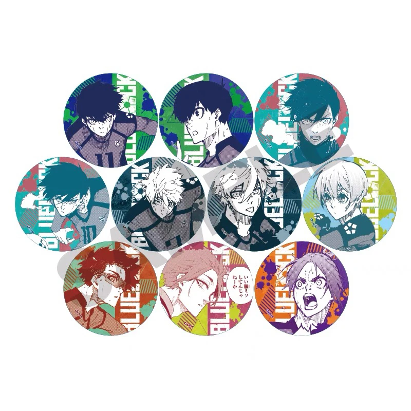 代拆)蓝锁 CRUX 原画吧唧徽章 vol.1 vol.2 包邮 不拆备注