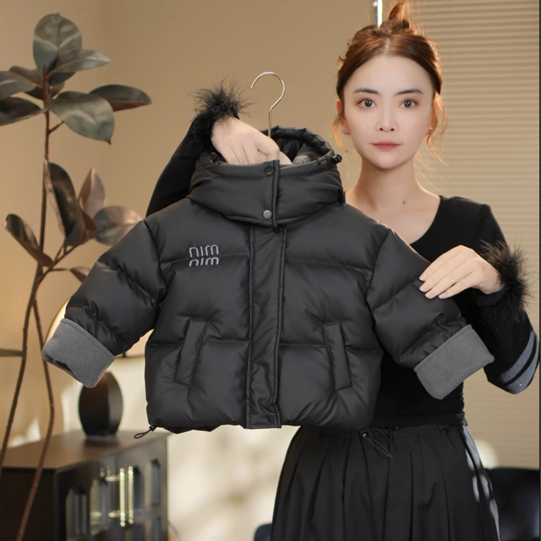 【自由旅者】2025新款男女童90白鸭绒皮衣羽绒服冬季保暖儿童58562