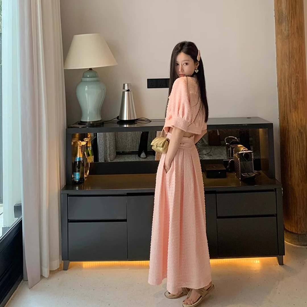 时尚香风套装-半裙 QD231024-B