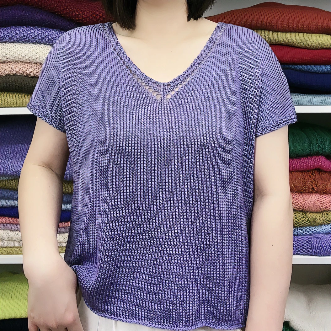 织【云端】桑蚕丝莱赛尔一两（50克）价格，鑫霞美阁手工针织毛线编织