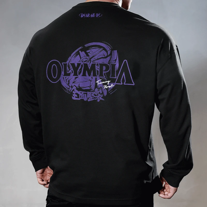 【奥赛限定】训练怪兽2024奥赛长袖新款运动秋冬休闲宽松男士卫衣
