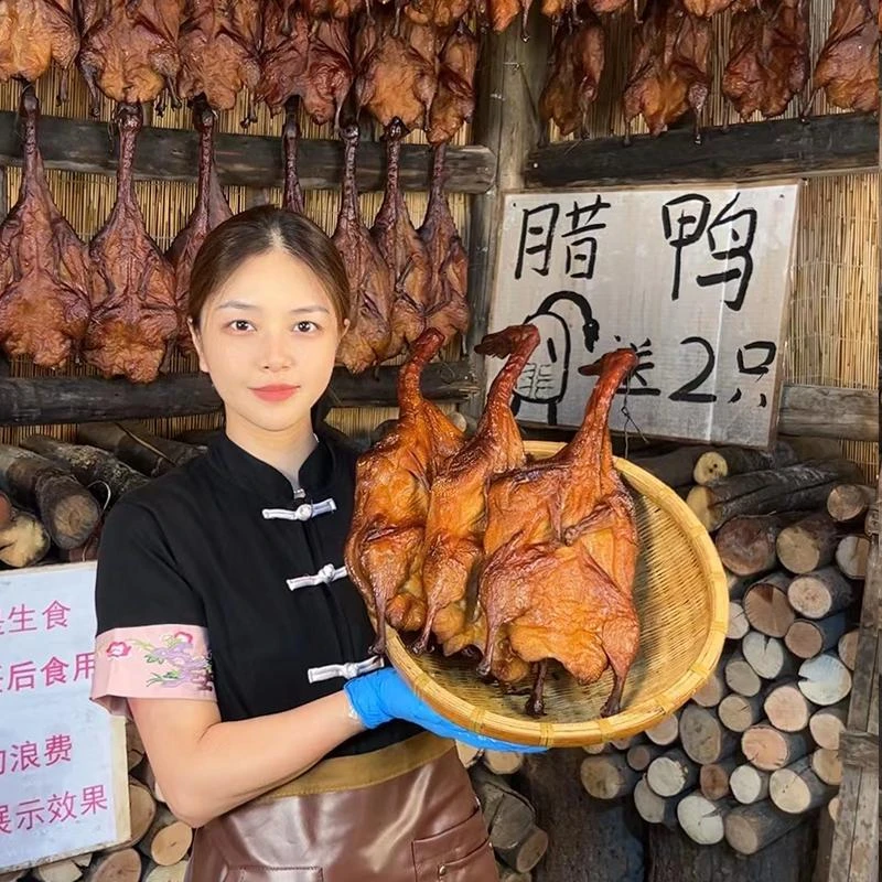 【拍1发3】买1只+2只腊鸭子 共发3只腊鸭 风吹鸭 湖南正宗鸭子