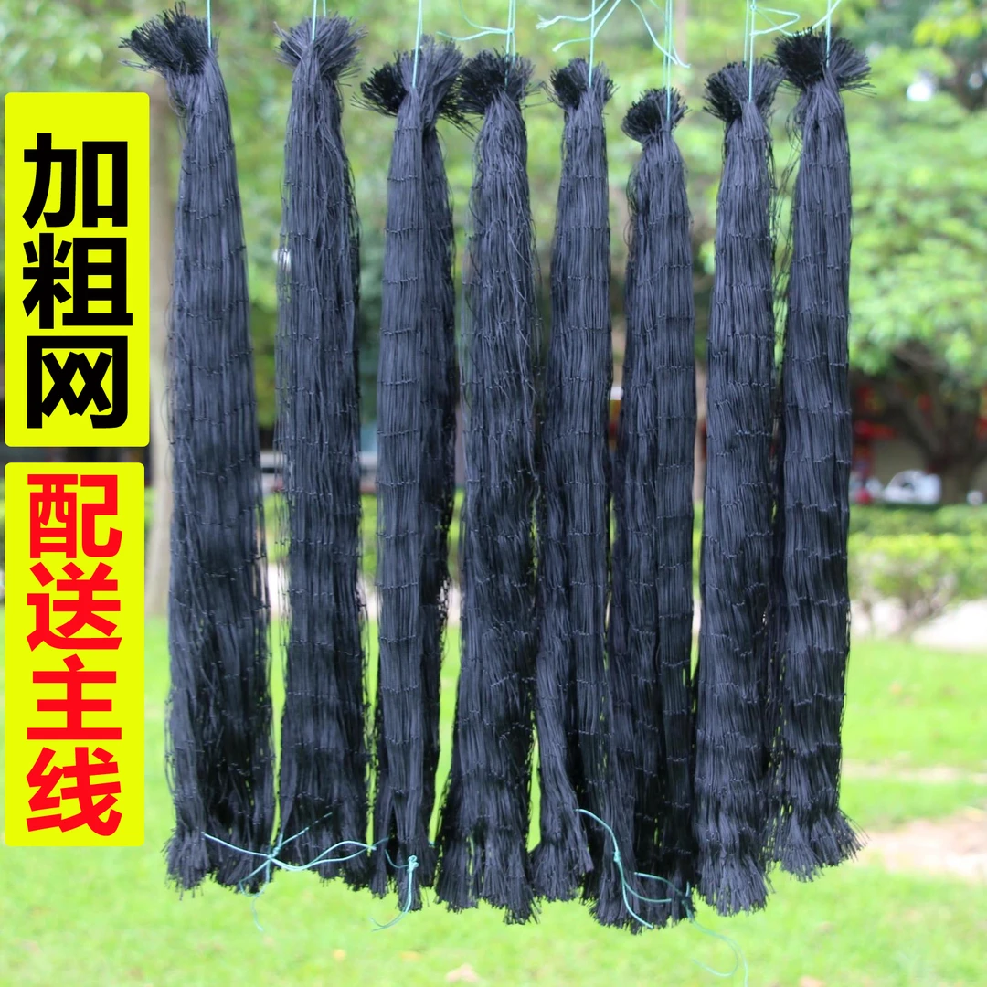 70高50高户外黑色尼龙网加粗尼龙网防蛇网防虫网新型加粗安装使用