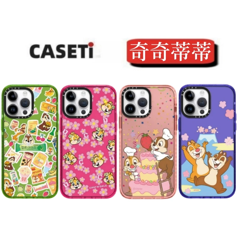CASETiF亚克力奇奇蒂蒂适用苹果15Promax/14/13/12/11手机壳镜面