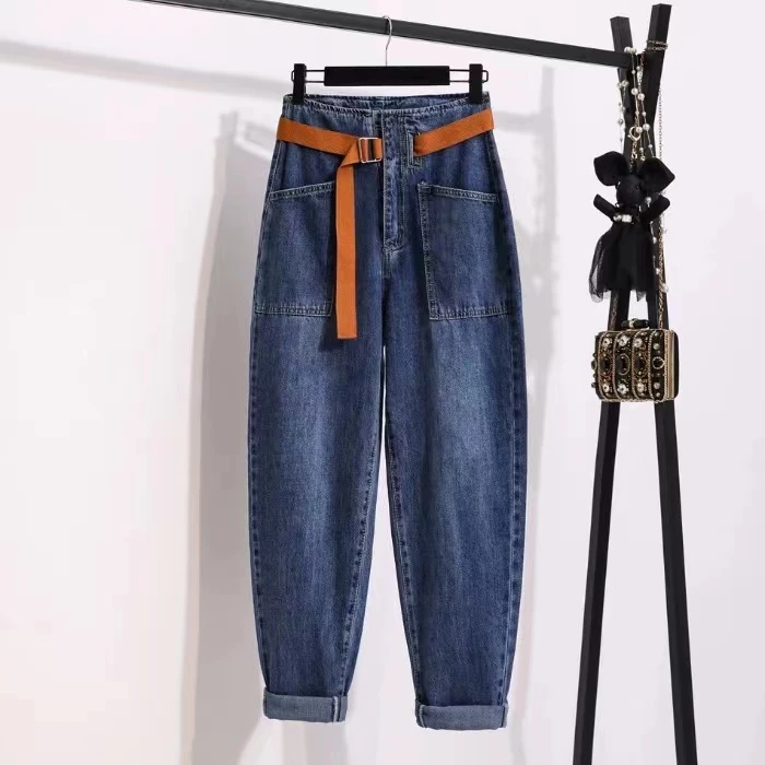 【井施】Z  08   时尚气质休闲牛仔裤