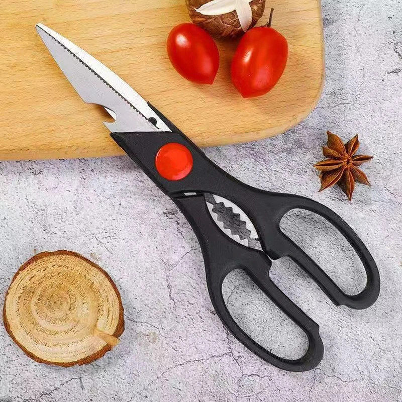 家用多功能不锈钢厨房剪刀 厨房多用剪