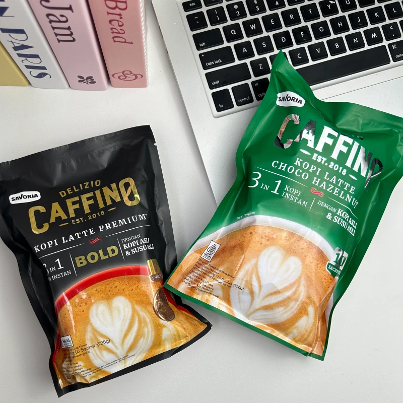 印尼进口CAFFINO风味速溶榛果拿铁咖啡香浓醇厚奶香三合一饮料