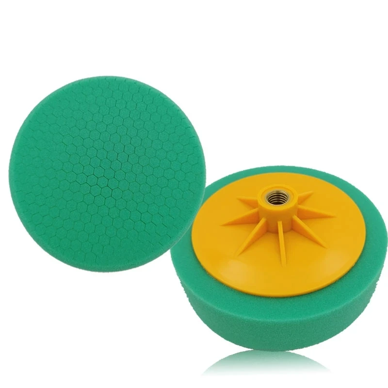 蜂窝状抛光棉中硬海绵盘