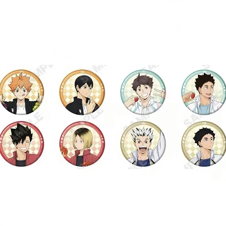 【现货】排球少年 甜品天堂 吧唧卡牌杯垫餐垫徽章卡牌收藏代拆盲盒