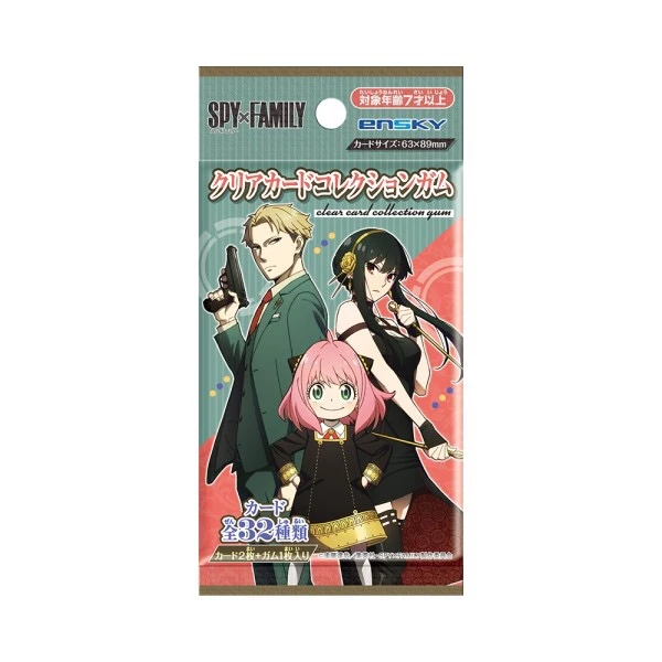 【拆盒】Ensky间谍过家家一弹透卡收藏卡牌盲盒