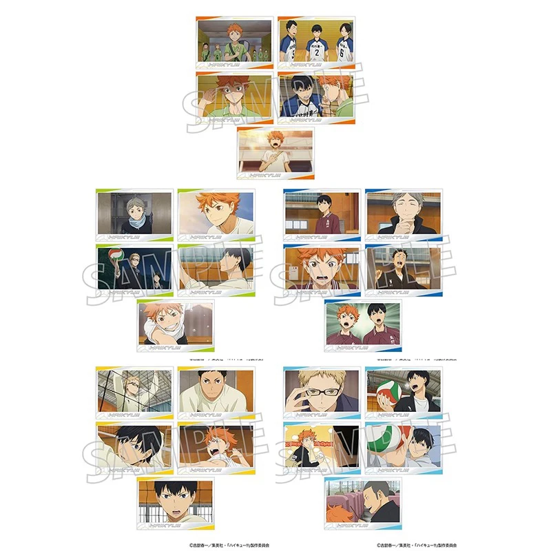 【新南】Movic 排球少年 场面写明信片 卡片 1-5话卡牌收藏代拆盲盒