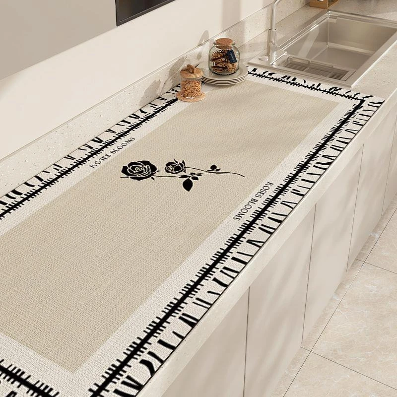 硅藻泥厨房沥水垫洗手台吸水垫速干餐杯垫隔热垫防烫碗盘防滑免洗