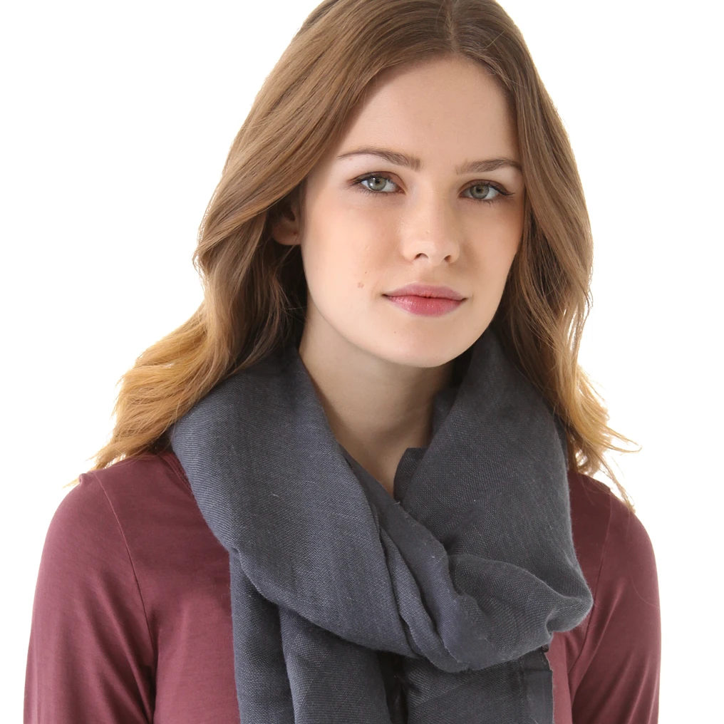 [直播间链接]工厂直发春秋百搭女士情侣红色羊绒时尚新款围巾披肩