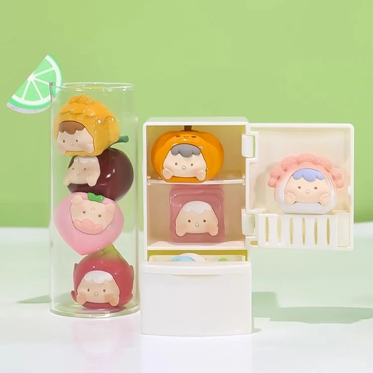 【春秋潮玩】贪吃崽崽萌粒潮玩装饰桌面新品摆件