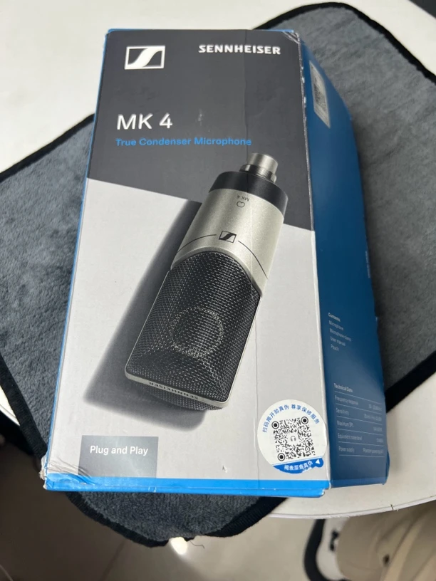 95新  森海塞尔mk4盒子配件齐全保证正品保证质量