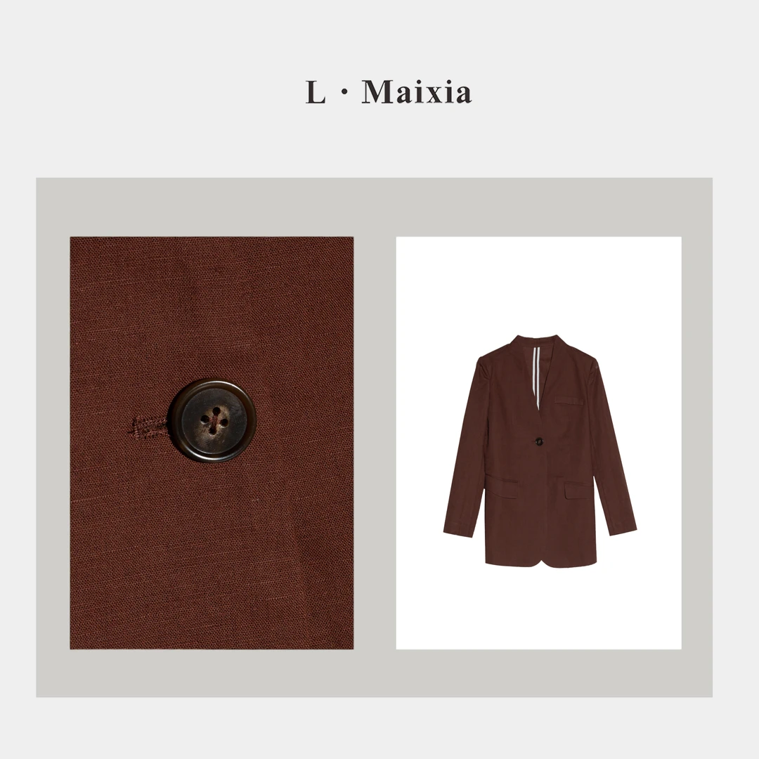 L.MAIXIA/露·玛莉先2025女士上衣ZX-24678