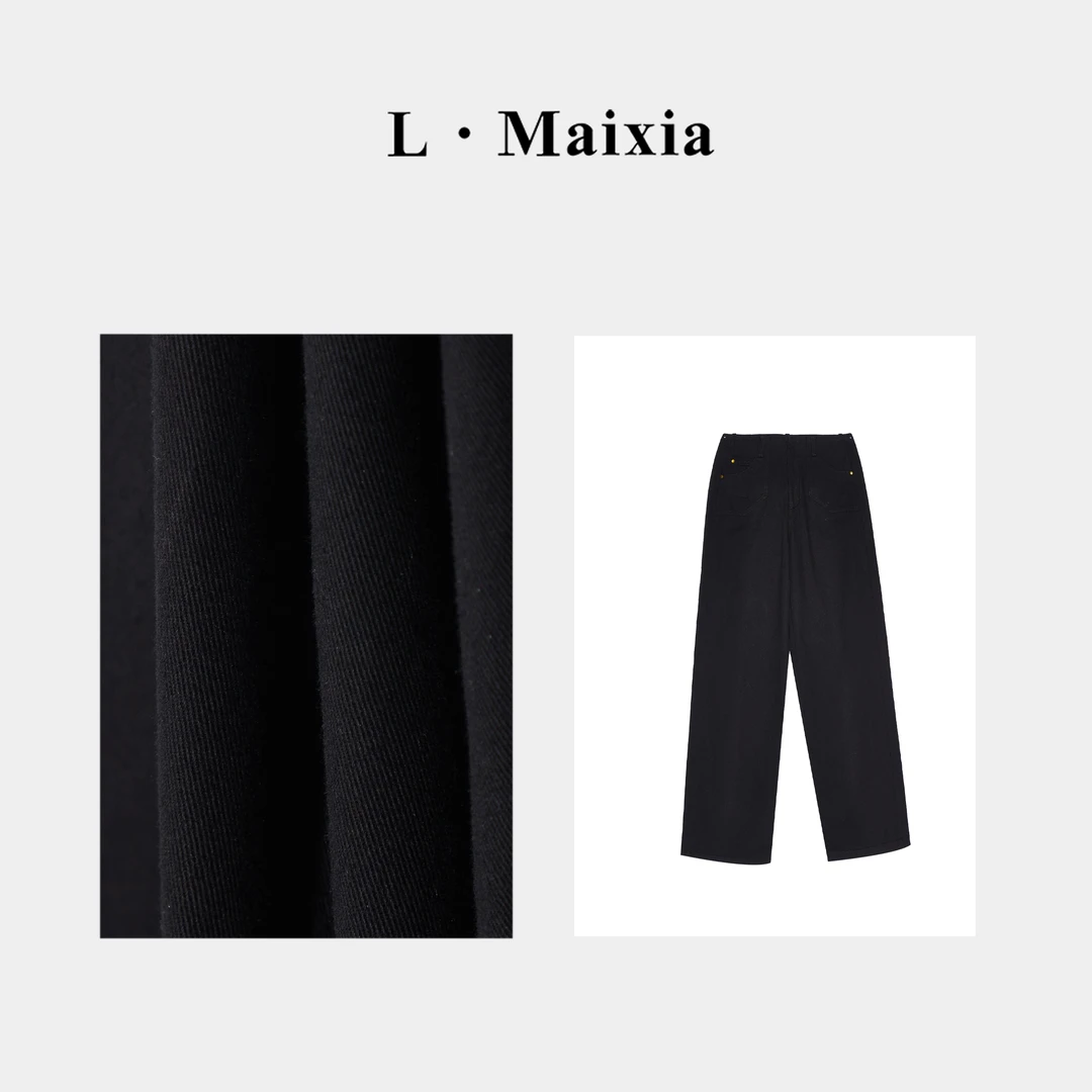 L.MAIXIA/露·玛莉先L.Maixia 2024女士裤子ZK-23950