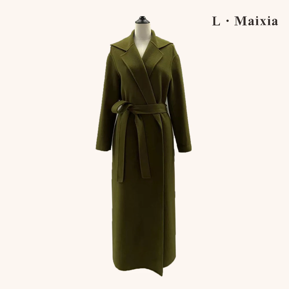 L.Maixia 2025女士优雅气质大衣D-12083