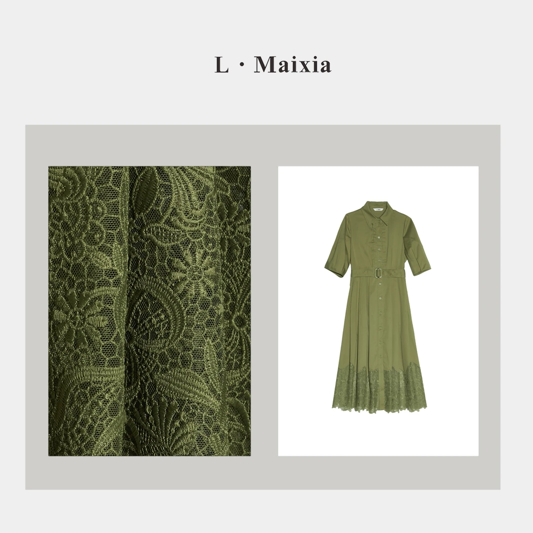 L.MAIXIA/露·玛莉先2025女士连衣裙L-12555
