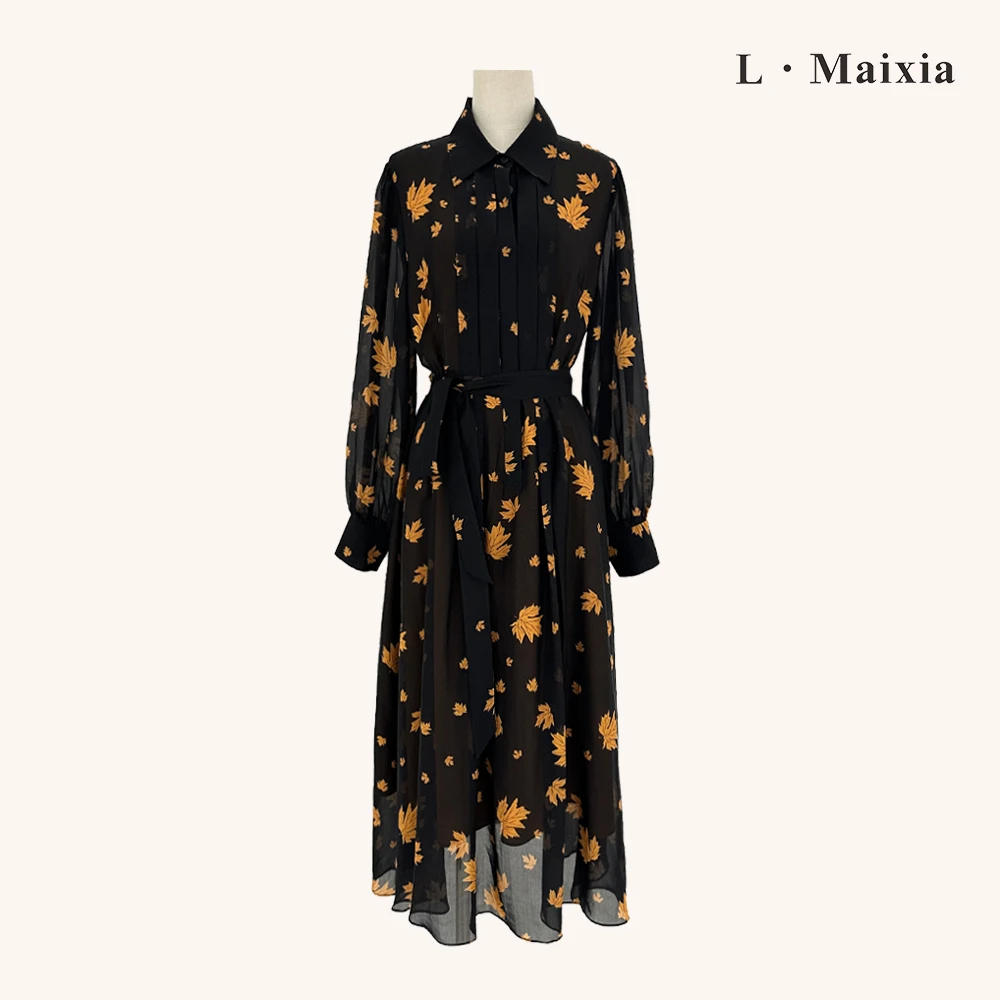 L.MAIXIA/露·玛莉先 2024女士连衣裙L-12467