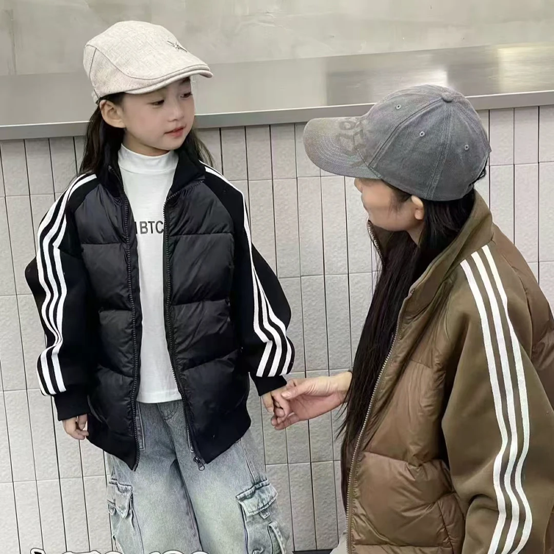 【现货】 【LAOHE】YRF-23085 三色 韩版时尚童装休闲 男童女童防寒服