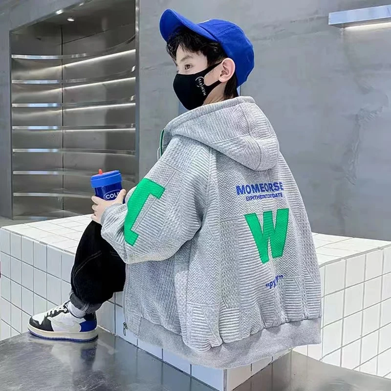 （LAOHE）WT-2507  儿童春款洋气时尚休闲中大童春秋款潮品外套帅气