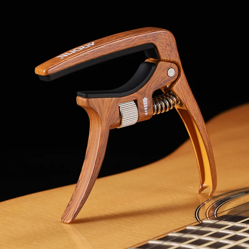 吉他变调夹专用高颜电吉他capo民谣吉它变音夹吉他夹子两用夹力
