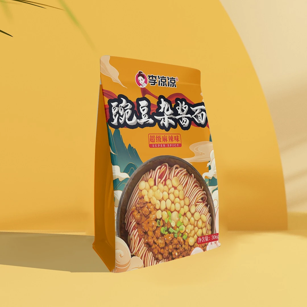 李凉凉豌豆杂酱面306g*1袋