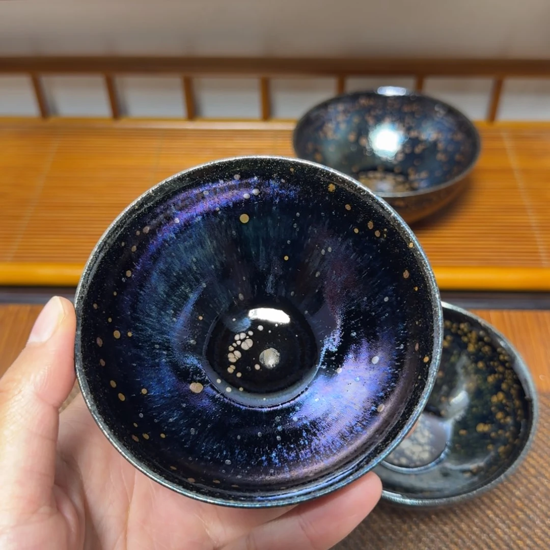 茶盏哄*哄建盏手工制作主人杯