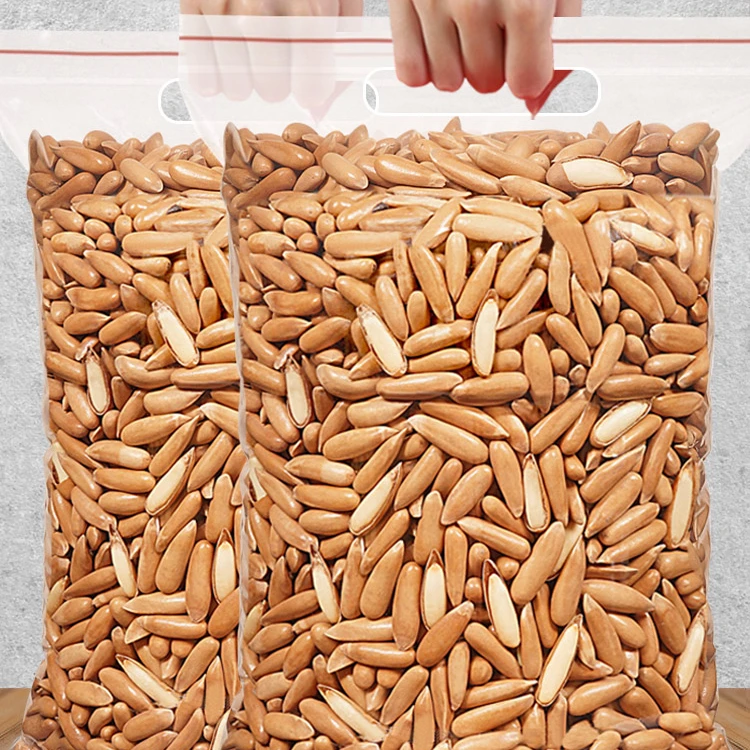 精选巴西松子坚果新鲜饱满手剥大颗年货10g1000g零食罐装产品新货