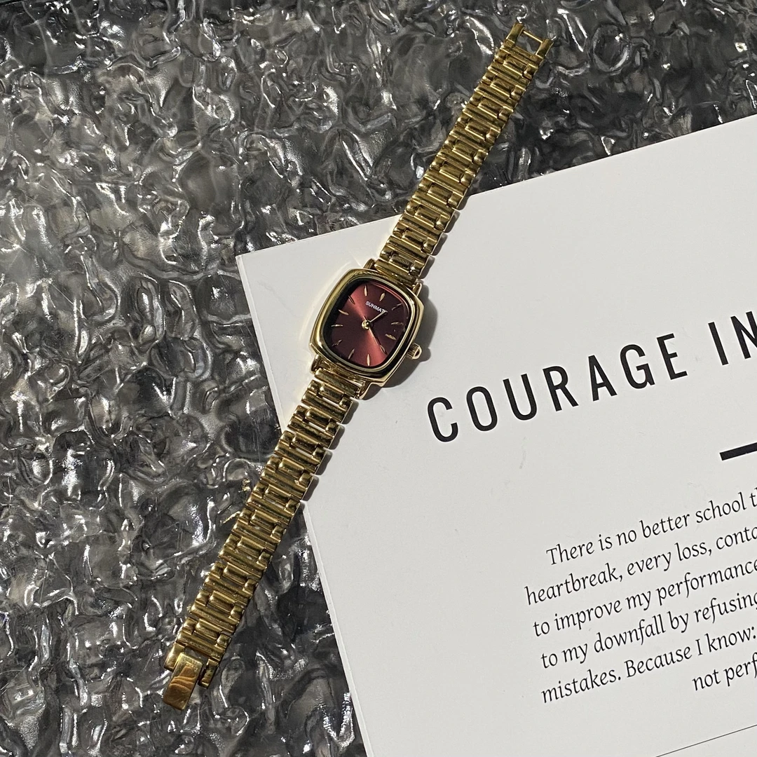 LA【葡萄酒】Wine---气质轻奢女士防水小众经典精致腕表