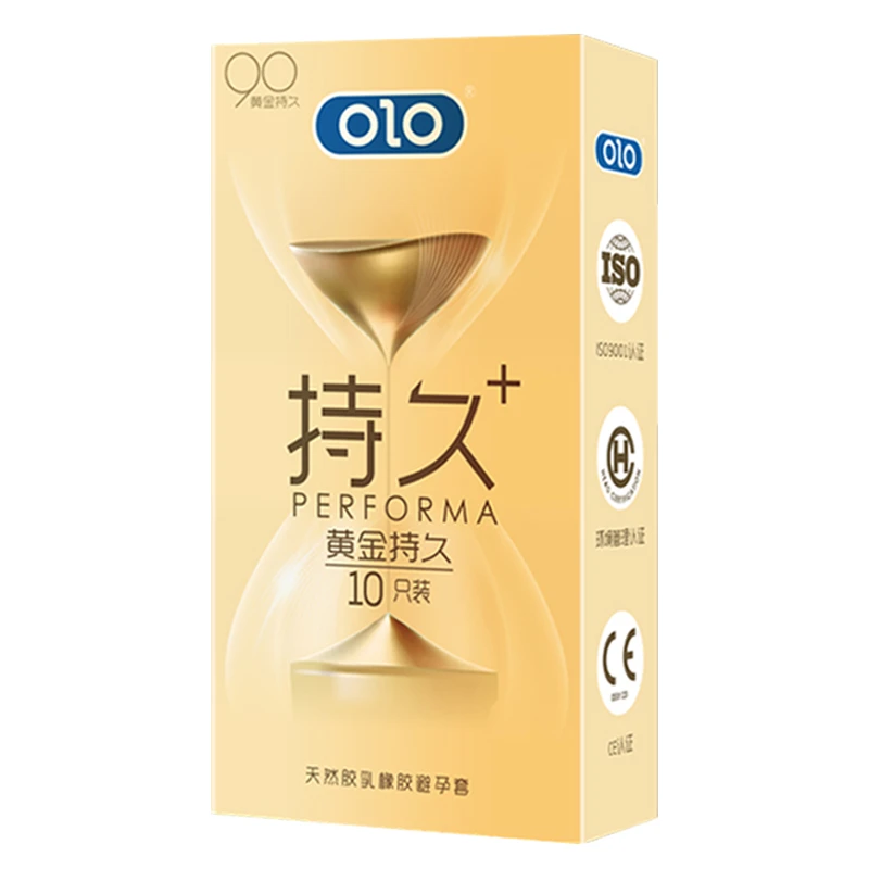 OLO玻尿酸避孕套持久超薄零感螺纹浮点颗粒套套 安全套成人用品计生用品