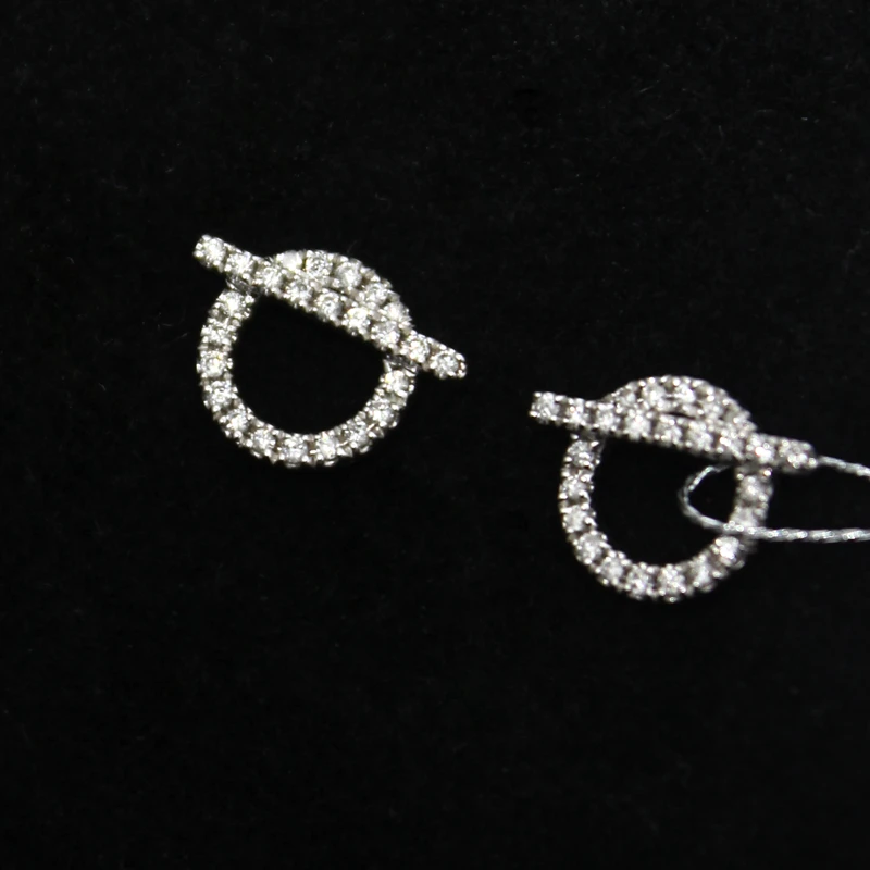 星环耳饰18k金爱心耳钉女新款2024高级感星星耳饰轻奢时尚可爱