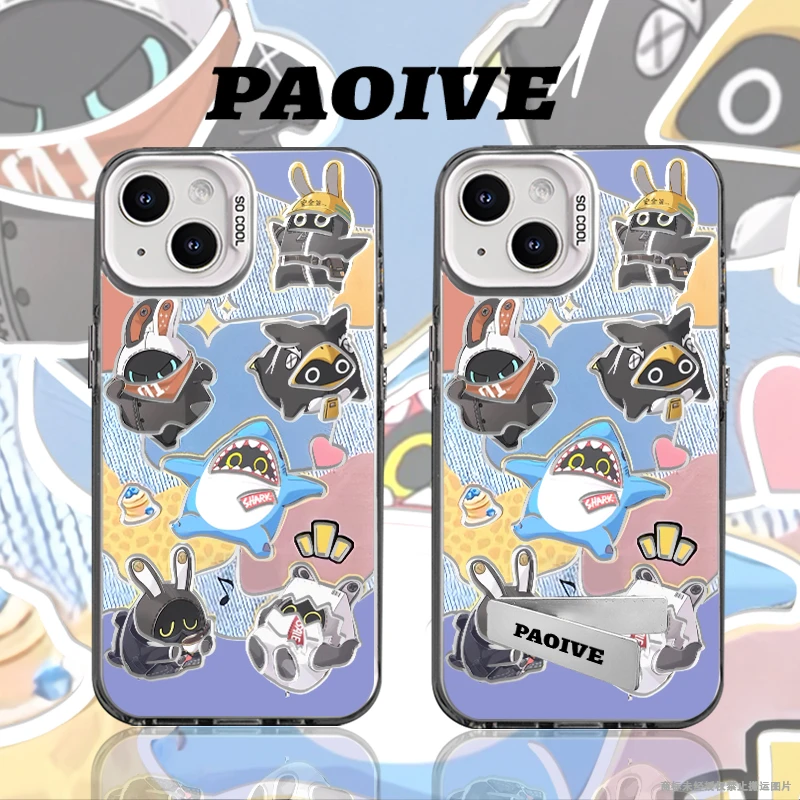 可爱邦布适用于创意潮酷小众苹果15华为一加小米手机防摔壳Paoive
