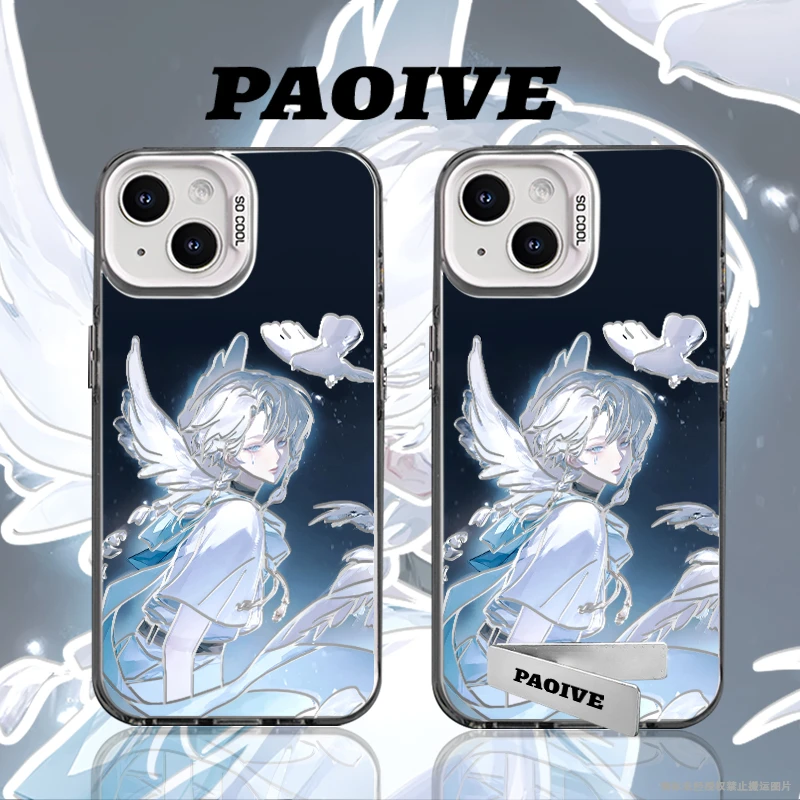 伊莱克拉克适用创意小众苹果16华为一加oppo小米手手机壳高颜值