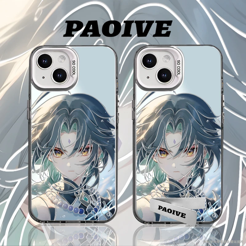 新款魈适用于创意潮小众苹果16华为一加oppo小米手机防摔壳Paoive