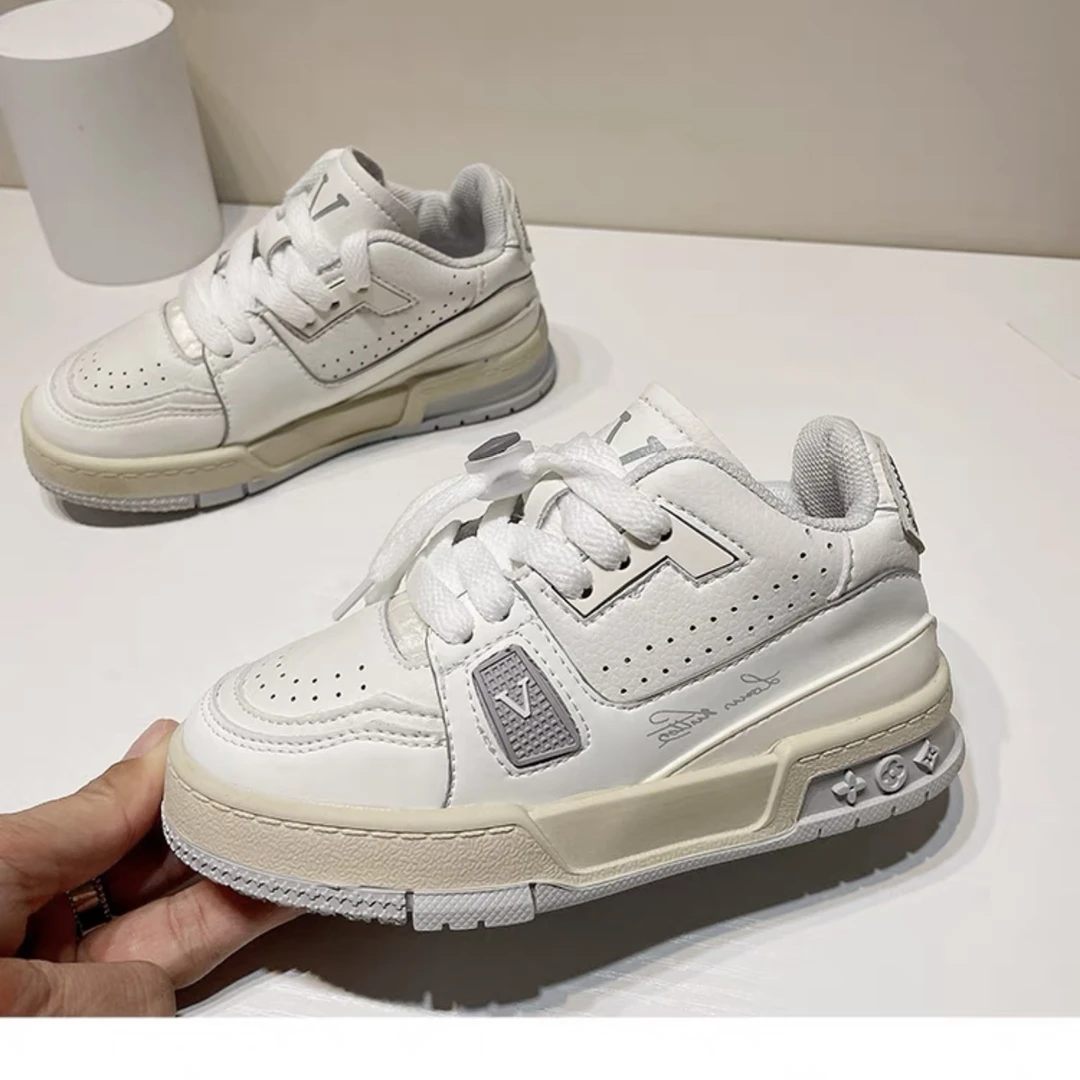 THE LUHAN【小胖丁】男童经典时尚新款百搭高帮防滑中大童潮鞋3767