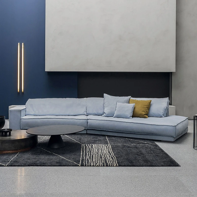 【布达佩斯沙发】意式极简现代异形大户型客厅直排转角布艺沙发