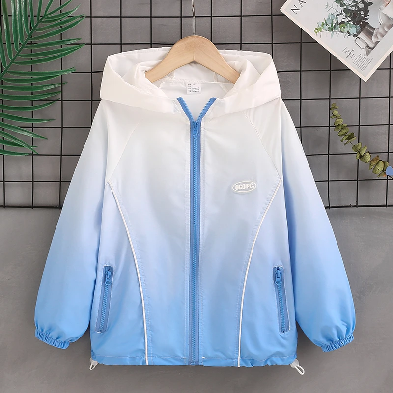 男童防晒衣夏季2025新款儿童防晒服中大童夏装空调衫男孩外套薄款