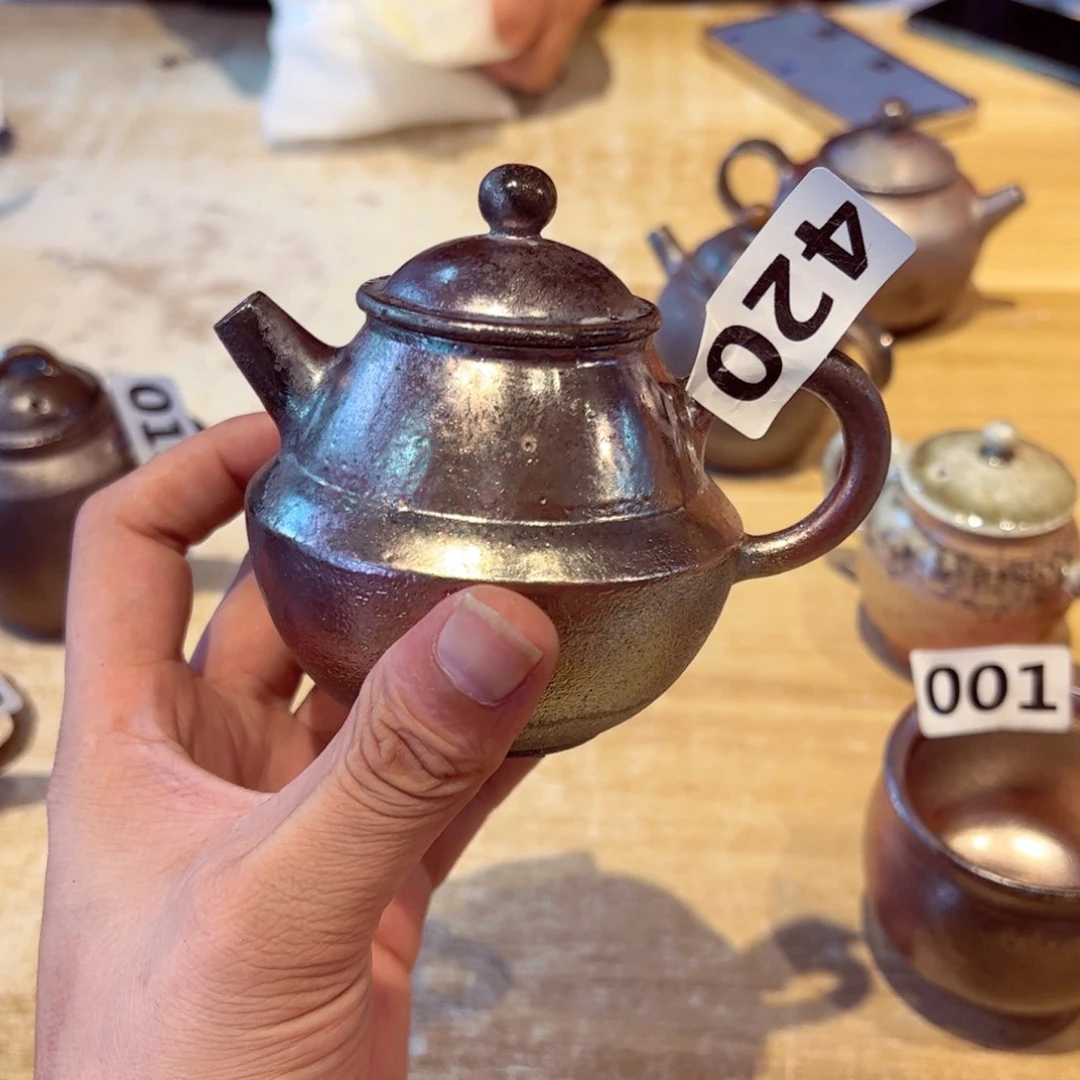 柴烧茶具陶瓷杯子