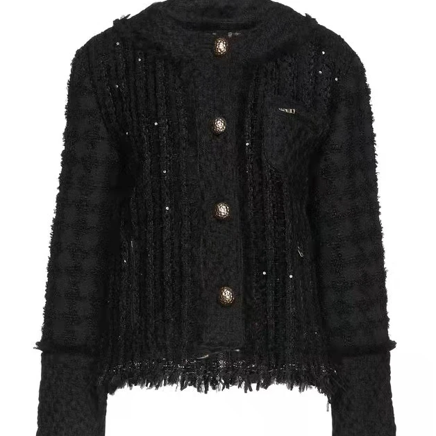 小香风外套女气质短款