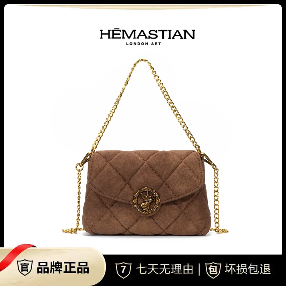 HEMASTIAN/爱马丝汀 轻奢韩版百搭单肩斜挎包4195