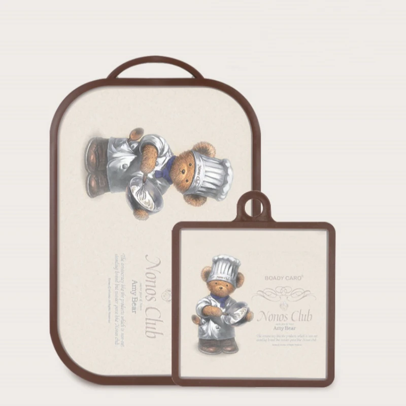 韩国啵可熊菜板家用砧板厨房水果婴儿宝宝辅食案板切菜板