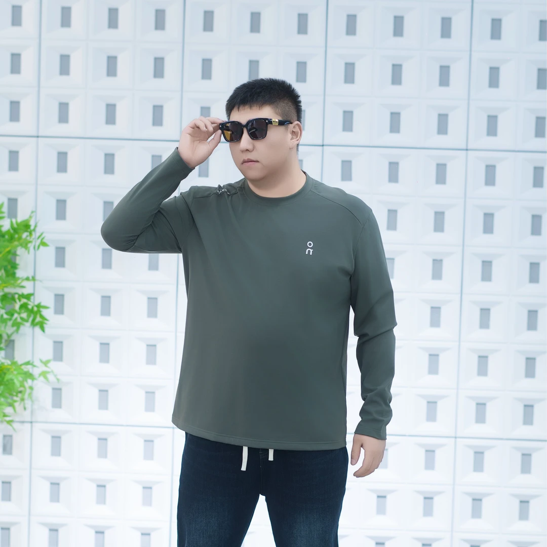 （加绒）大码男装冬季户外速干打底衫71251