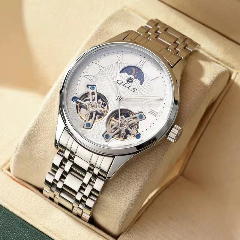 男士自动机械手表防水百搭气质潮流经典款式