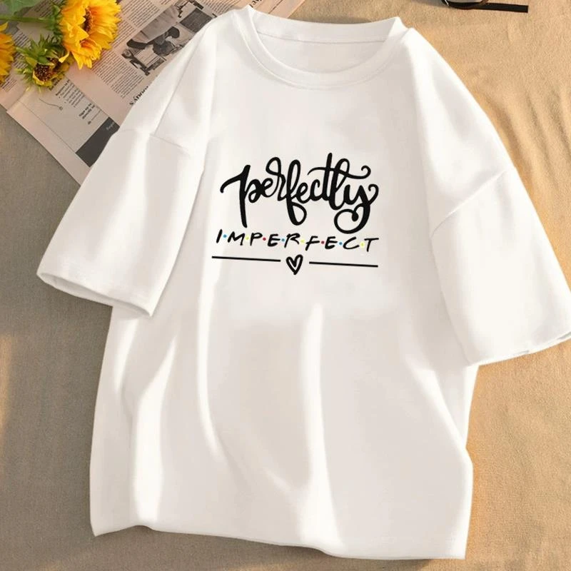 通勤女T恤外穿洋气ins网红爆款休闲印花圆领流行字母韩版短袖T恤